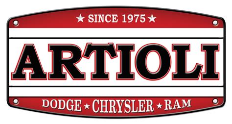Artioli dodge - Artioli Chrysler Dodge Ram. 2.2 (83 reviews) 525 Enfield St Enfield, CT 06082. Visit Artioli Chrysler Dodge Ram. Sales hours: 9:00am to 5:00pm. Service hours: 7:30am to 1:00pm. View all hours.